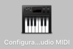 Configuración de audio MIDI